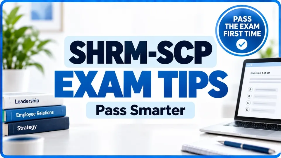 How to Pass SHRM-SCP Exam Tips by Thinking Like a Strategic HR Leader